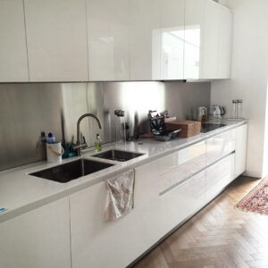 Manufacture of Inox White Kitchen Furniture