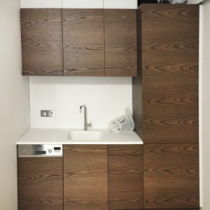 Manufacture of Wood Grains Kitchen Furniture