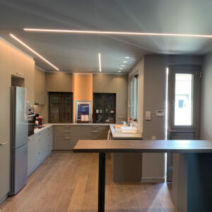 Manufacture of Gray White Kitchen Furniture